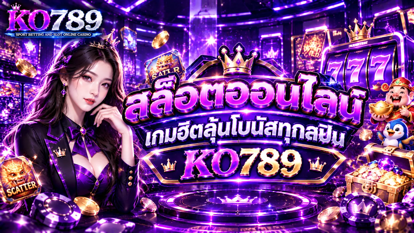 สล็อตออนไลน์ เกมฮิตลุ้นโบนัสทุกสปิน